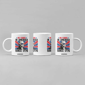 No Kings in America Since 1776 Coffee Mug Founding Fathers George Washington Patriotic TS02 Print Your Wear