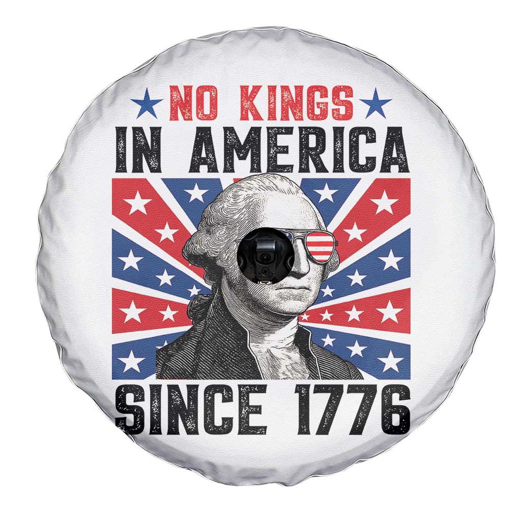 No Kings in America Since 1776 Spare Tire Cover Founding Fathers George Washington Patriotic TS02 Print Your Wear