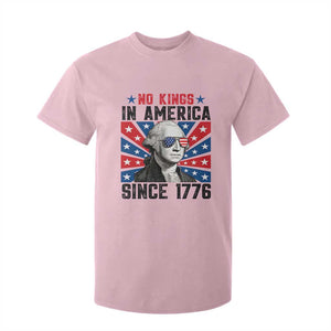 No Kings in America Since 1776 T Shirt For Kid Founding Fathers George Washington Patriotic TS02 Light Pink Print Your Wear