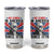 No Kings in America Since 1776 Tumbler Cup Founding Fathers George Washington Patriotic TS02 White Print Your Wear