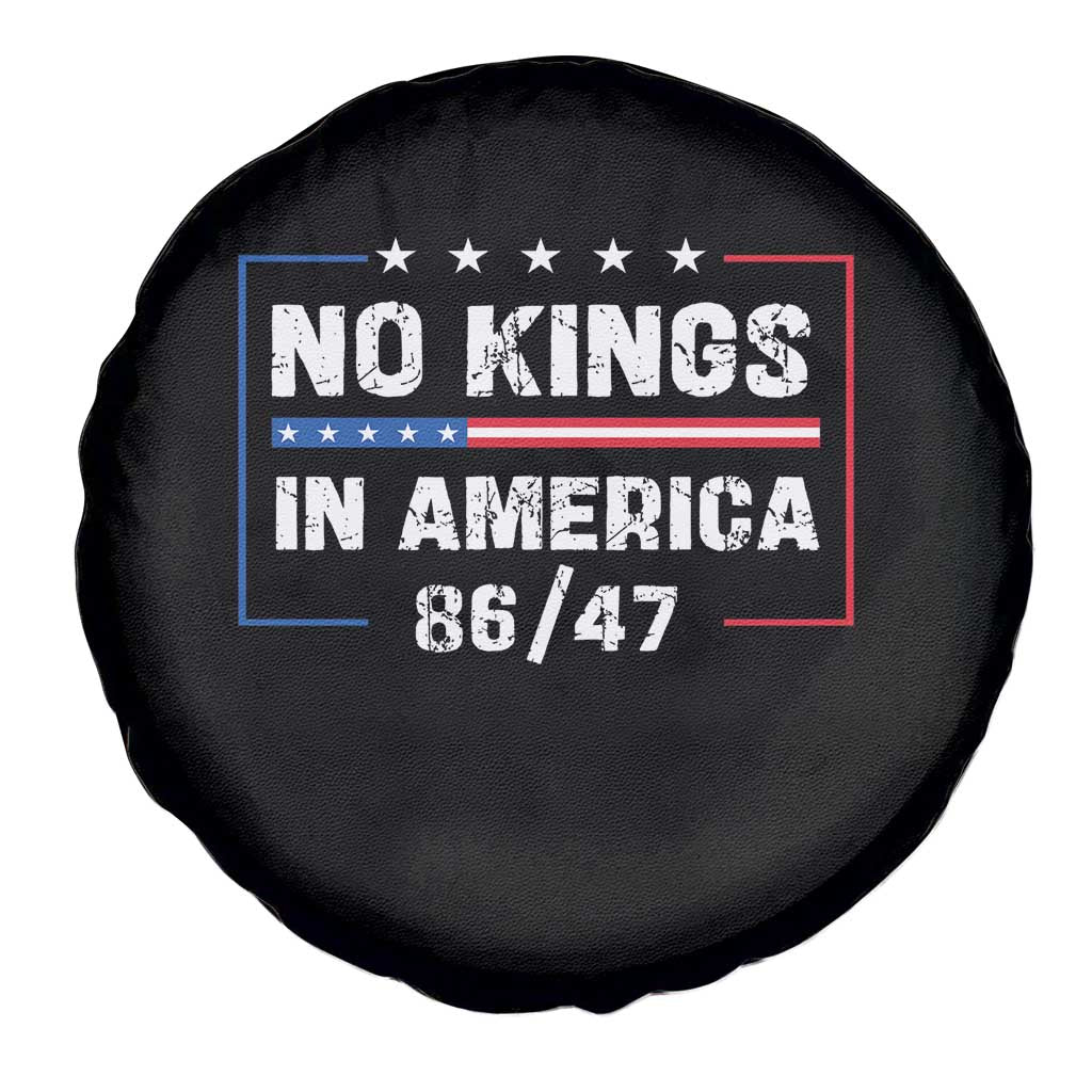 No Kings in America Spare Tire Cover 86 47 Impeach 47 TS10 Print Your Wear