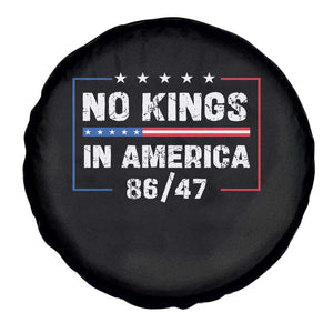 No Kings in America Spare Tire Cover 86 47 Impeach 47 TS10 Print Your Wear
