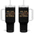 No Kings in USA Tumbler With Handle Vintage Old American Flag We The People TS10 One Size: 40 oz Black Print Your Wear