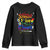 No One Should Live in a Closet Youth Sweatshirt LGBTQ+ Pride Empowerment Ally TS02 Black Print Your Wear