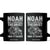 Noah Was a Conspiracy Theorist Coffee Mug Then It Rained Funny Biblical Ark Humor TS02 Black Print Your Wear