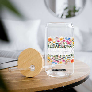 Not My President Subtle Floral Glass Can Not My Voice Values Beliefs TS02 Print Your Wear