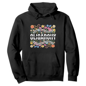 Not My President Subtle Floral Hoodie Not My Voice Values Beliefs TS02 Black Print Your Wear