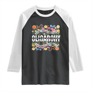 Not My President Subtle Floral Raglan Shirt Not My Voice Values Beliefs TS02 Black White Print Your Wear