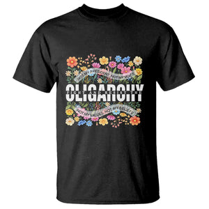 Not My President Subtle Floral T Shirt Not My Voice Values Beliefs TS02 Black Print Your Wear