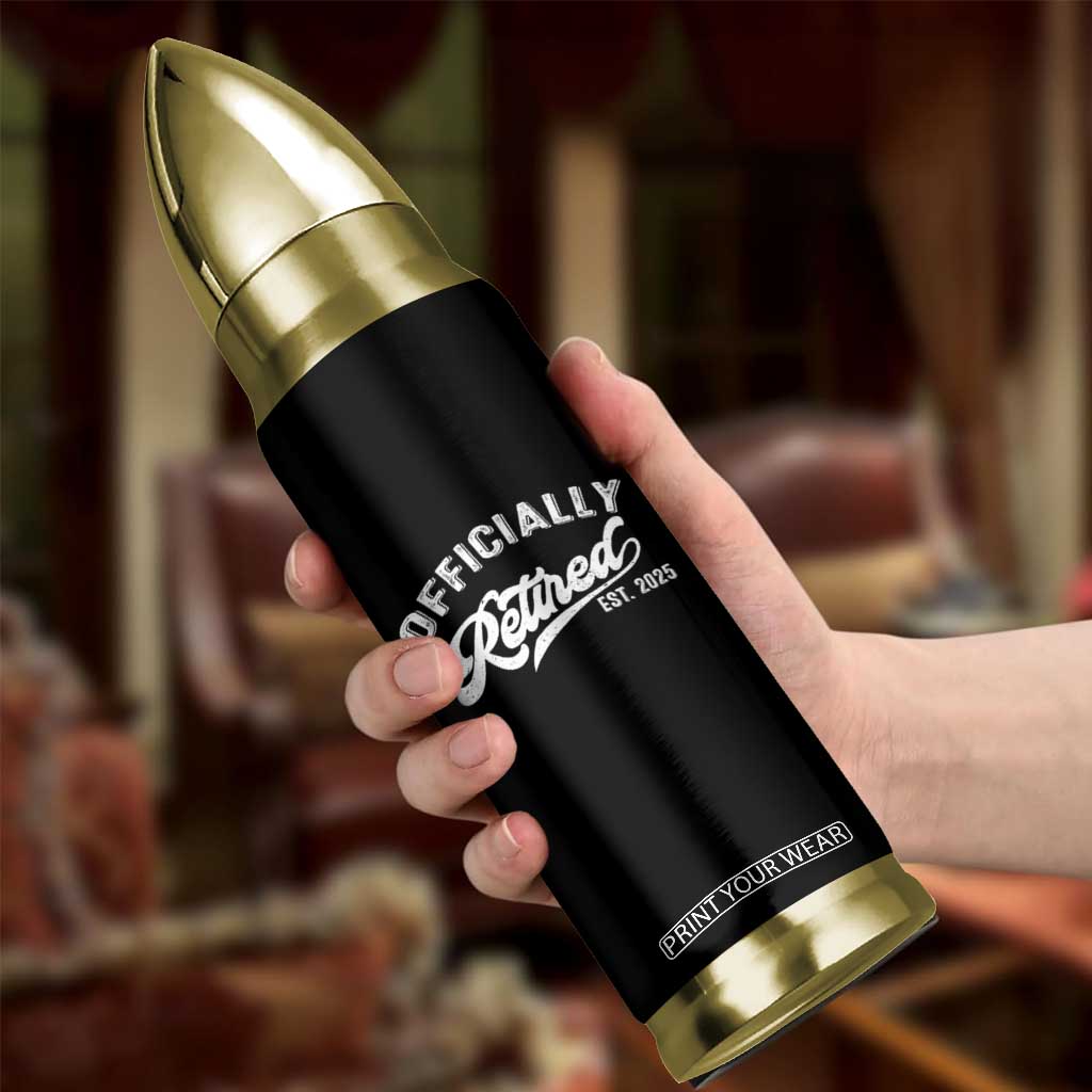 Officially Retired 2025 Bullet Tumbler Vintage Retirement TS10 Print Your Wear