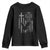 One Nation Under God Youth Sweatshirt American Flag Bald Eagle 4th Of July Patriotic Christian TS10 Black Print Your Wear