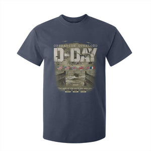 Operation Overlord D Day Normandy WWII T Shirt For Kid TS11 Navy Print Your Wear