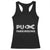 Parkinson's Awareness Racerback Tank Top Puck Farkinsons Parkinson's Silver Gray Ribbon TS02 Black Print Your Wear