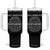 Parkinson's Awareness Tumbler With Handle Work For Dopamine Parkinsons Warrior Support TS02 One Size: 40 oz Black Print Your Wear