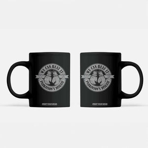 Parkinson's Warrior Coffee Mug We Can Beat It Boxing Fight Against Parkinsons TS02 Black Print Your Wear