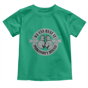 Parkinson's Warrior Toddler T Shirt We Can Beat It Boxing Fight Against Parkinsons TS02 Irish Green Print Your Wear