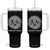 Parkinson's Warrior Tumbler With Handle Silver Ribbon Sunflower Support Awareness TS02 One Size: 40 oz Black Print Your Wear