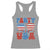 Party in The USA Racerback Tank Top 4th of July Independence Day TS10 Sport Gray Print Your Wear