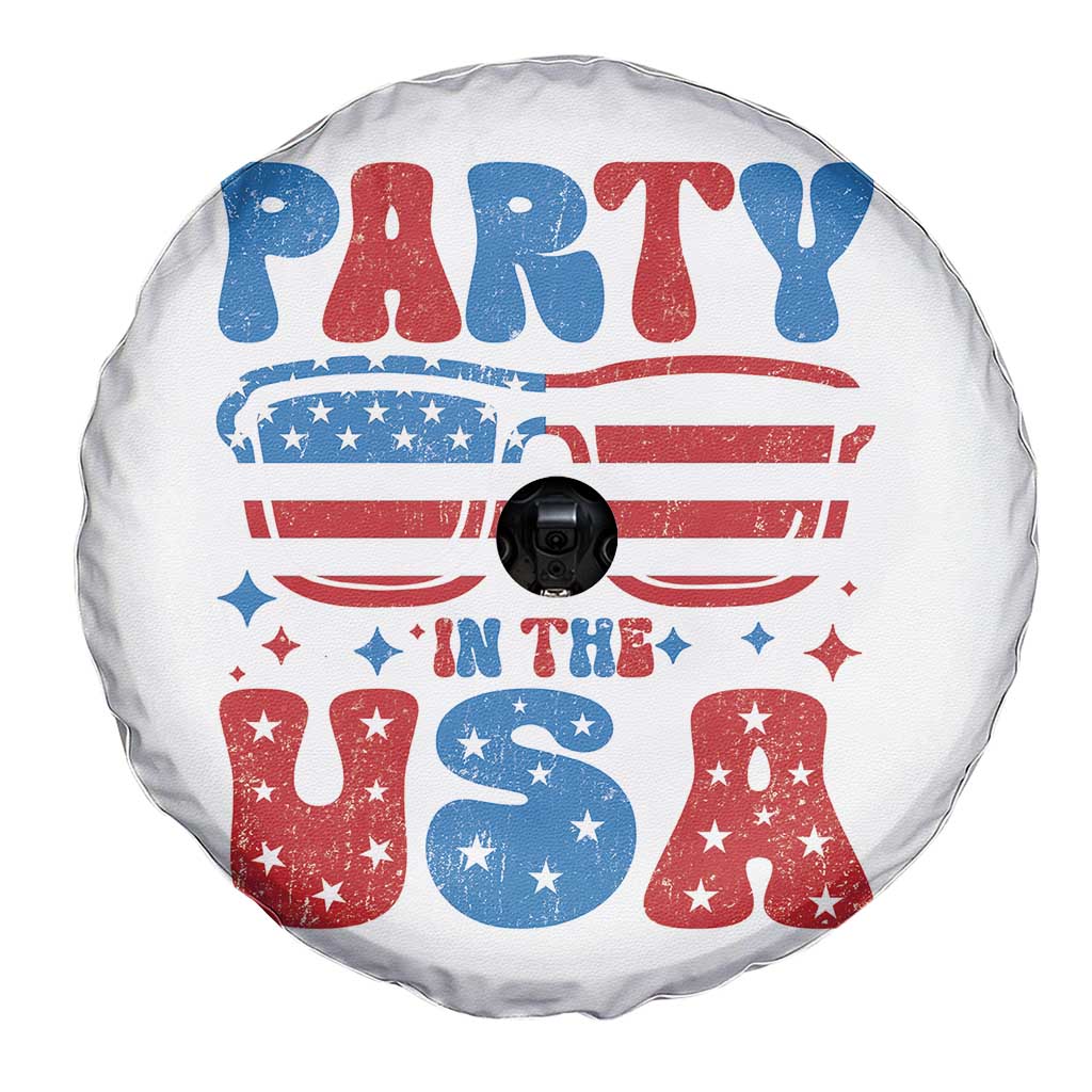 Party in The USA Spare Tire Cover 4th of July Independence Day TS10 Print Your Wear