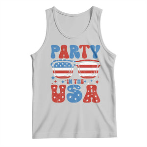 Party in The USA Tank Top 4th of July Independence Day TS10 Ash Print Your Wear