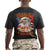 Patriotic American Eagle Freedom Tour 1776 T Shirt Born Free US Flag TS02 (Front & Back) Black Print Your Wear