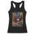 Patriotic Armed Eagle with Camo Flag Racerback Tank Top Military Patriotic USA Defense TS02 Black Print Your Wear