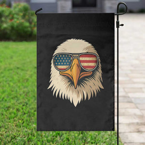 Patriotic Bald Eagle Garden Flag With Sunglasses American Flag Vintage TS02 Print Your Wear