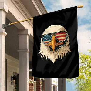 Patriotic Bald Eagle Garden Flag With Sunglasses American Flag Vintage TS02 Print Your Wear