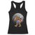 Patriotic Bigfoot 4th of July Racerback Tank Top American Flag Merica Fireworks Sasquatch Moon TS10 Black Print Your Wear