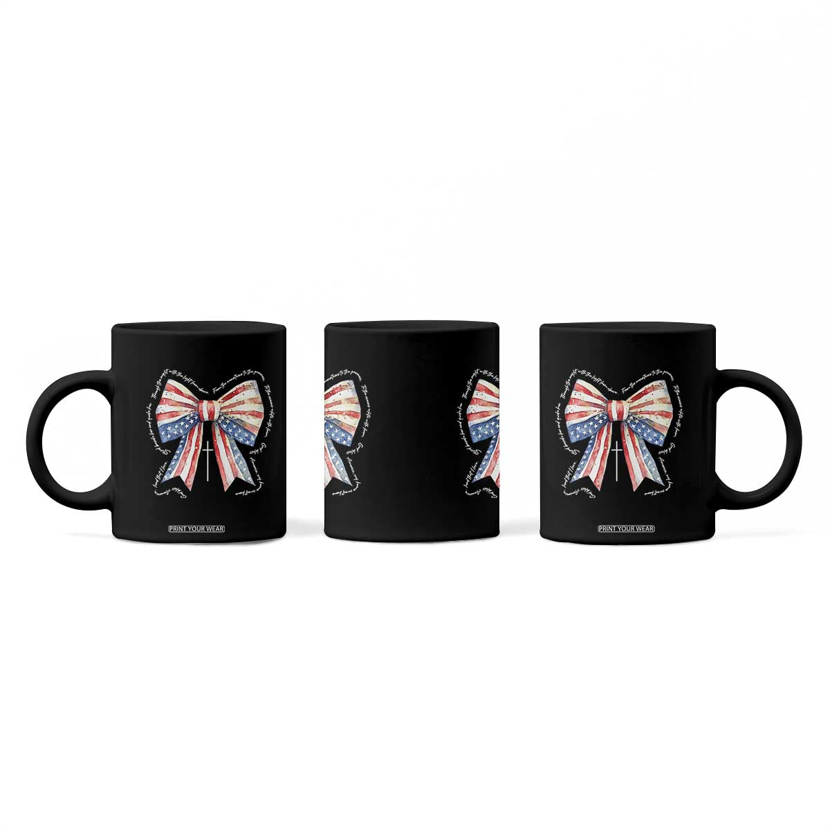 Patriotic Coquette 4th Of July Coffee Mug God Bless America TS10 Print Your Wear