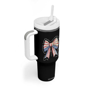 Patriotic Coquette 4th Of July Tumbler With Handle God Bless America TS10 Print Your Wear