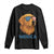 Patriotic Dog 'Merica Long Sleeve Shirt Golden Retriever Sunglasses Funny 4th Of July TS02 Black Print Your Wear