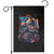 Patriotic Eagle Driving Monster Truck Garden Flag 4th of July USA Flag Freedom TS02 Black Print Your Wear
