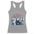 Patriotic Feminist Empowerment Racerback Tank Top Girl Will Be Girls Womens Rights 4th of July TS02 Sport Gray Print Your Wear
