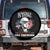 Patriotic George Washington Spare Tire Cover Funny Democracy Is Dying But Hey Nice Fireworks 4th Of July Humor TS02 No hole Black Print Your Wear