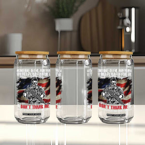 Patriotic Memorial Day Glass Can Remember Our Heroes Veterans Brothers American Flag TS02 Print Your Wear