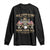 Patriotic Memorial Day Long Sleeve Shirt All Gave Some Some Gave All Veterans Memorials Day US Flag TS02 Black Print Your Wear