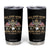 Patriotic Memorial Day Tumbler Cup All Gave Some Some Gave All Veterans Memorials Day US Flag TS02 Black Print Your Wear