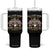 Patriotic Memorial Day Tumbler With Handle All Gave Some Some Gave All Veterans Memorials Day US Flag TS02 One Size: 40 oz Black Print Your Wear
