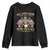 Patriotic Memorial Day Youth Sweatshirt All Gave Some Some Gave All Veterans Memorials Day US Flag TS02 Black Print Your Wear