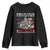 Patriotic Memorial Day Youth Sweatshirt Remember Our Heroes Veterans Brothers American Flag TS02 Black Print Your Wear