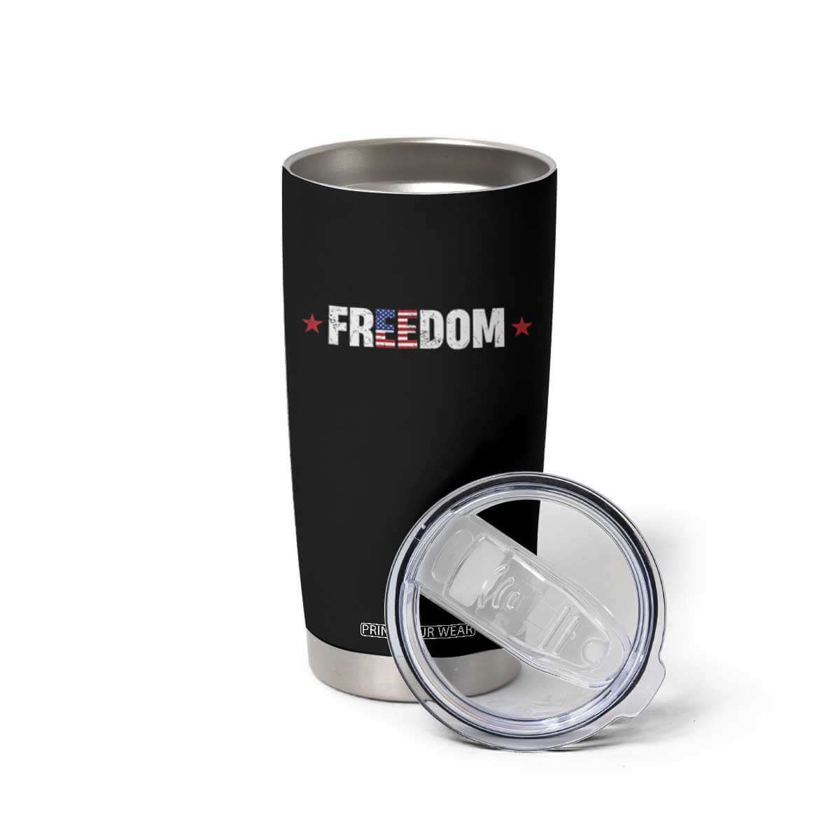 Patriotic Tumbler Cup Freedom American Flag 4th of July TS10 Print Your Wear