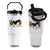 Peace Love Juneteenth Flip Straw Tumbler 1865 Heart Kente Peace Sign Africa Fist TS02 One Size: 30 oz White Print Your Wear