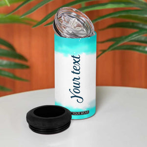 Personalized Beautiful Mermaid 4 in 1 Can Cooler Tumbler with Elegant Underwater Theme TS04 Print Your Wear