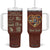 Personalized Book Lover Tumbler With Handle with Things I Do In My Spare Time Theme TS04 One Size: 40 oz Multicolor Print Your Wear