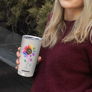 Personalized Colorful Turtle Tumbler Cup with You Are My Sunshine Theme TS04 Print Your Wear