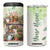 Personalized Cozy Gardening Corner 4 in 1 Can Cooler Tumbler with Plant Theme TS04 One Size: 16 oz Multicolor Print Your Wear