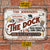Personalized Metal Sign Dock Grilling Red Listen To The Good Music CTM One Size 24x18 inch (60.96x45.72 cm) Custom - Printyourwear