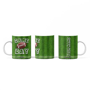 Personalized Gifts for Football Lover Coffee Mug Custom Name Game Day TB09 Print Your Wear