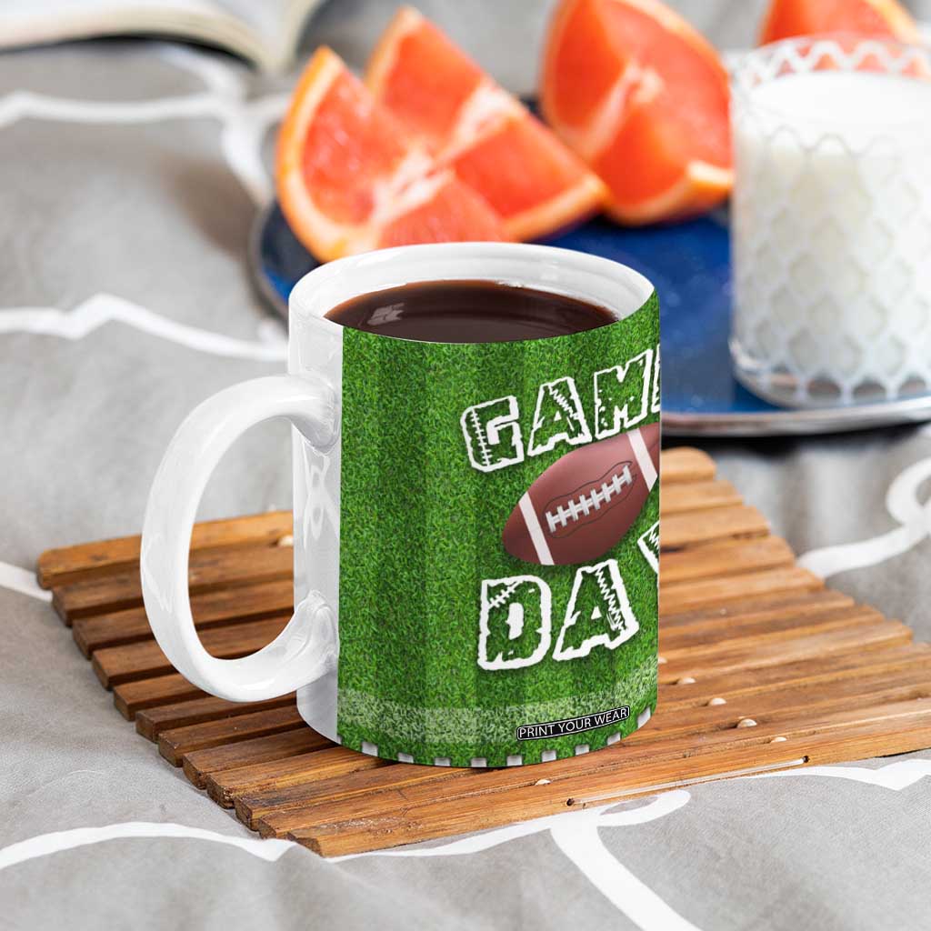 Personalized Gifts for Football Lover Coffee Mug Custom Name Game Day TB09 Print Your Wear